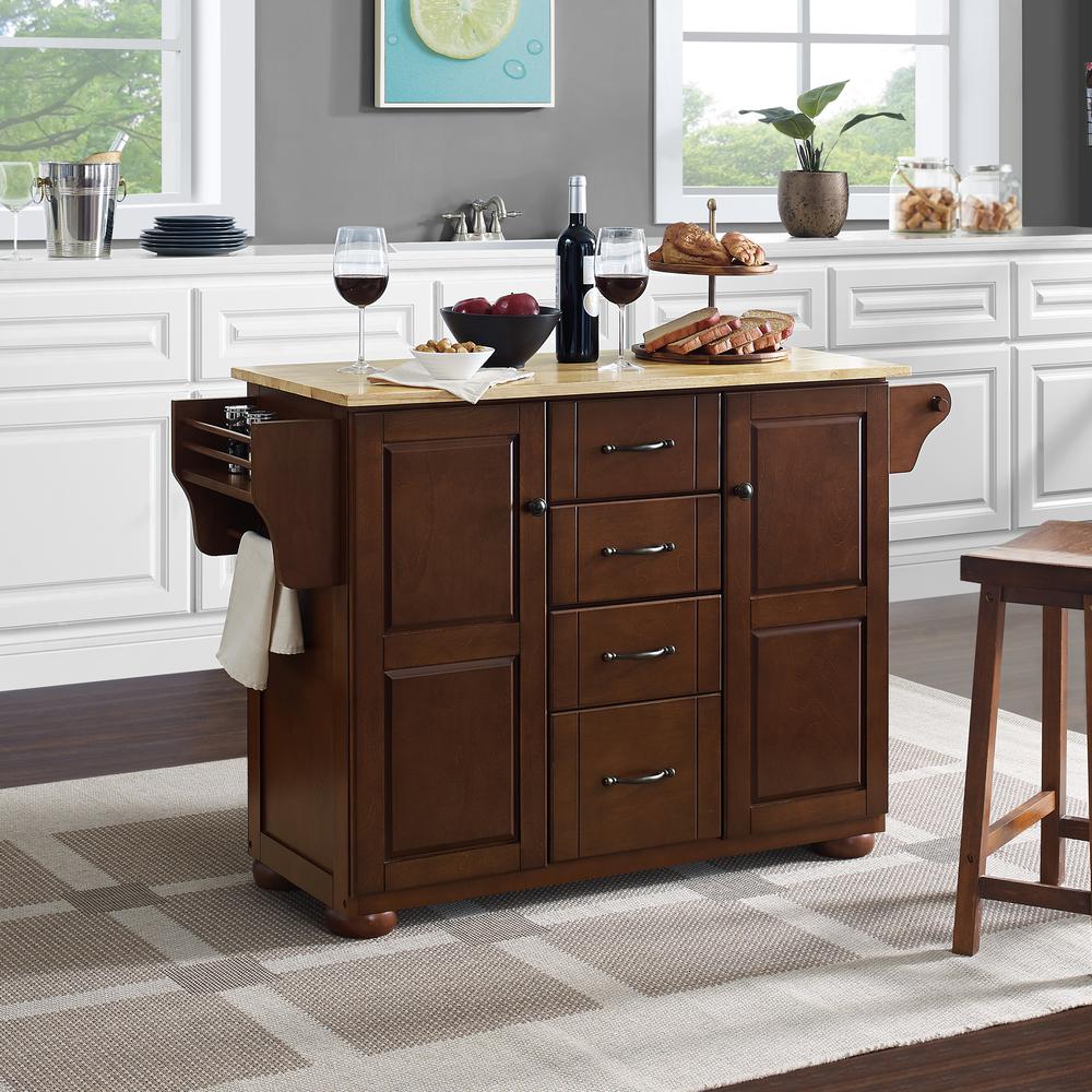 Eleanor Wood Top Kitchen Island. Picture 11