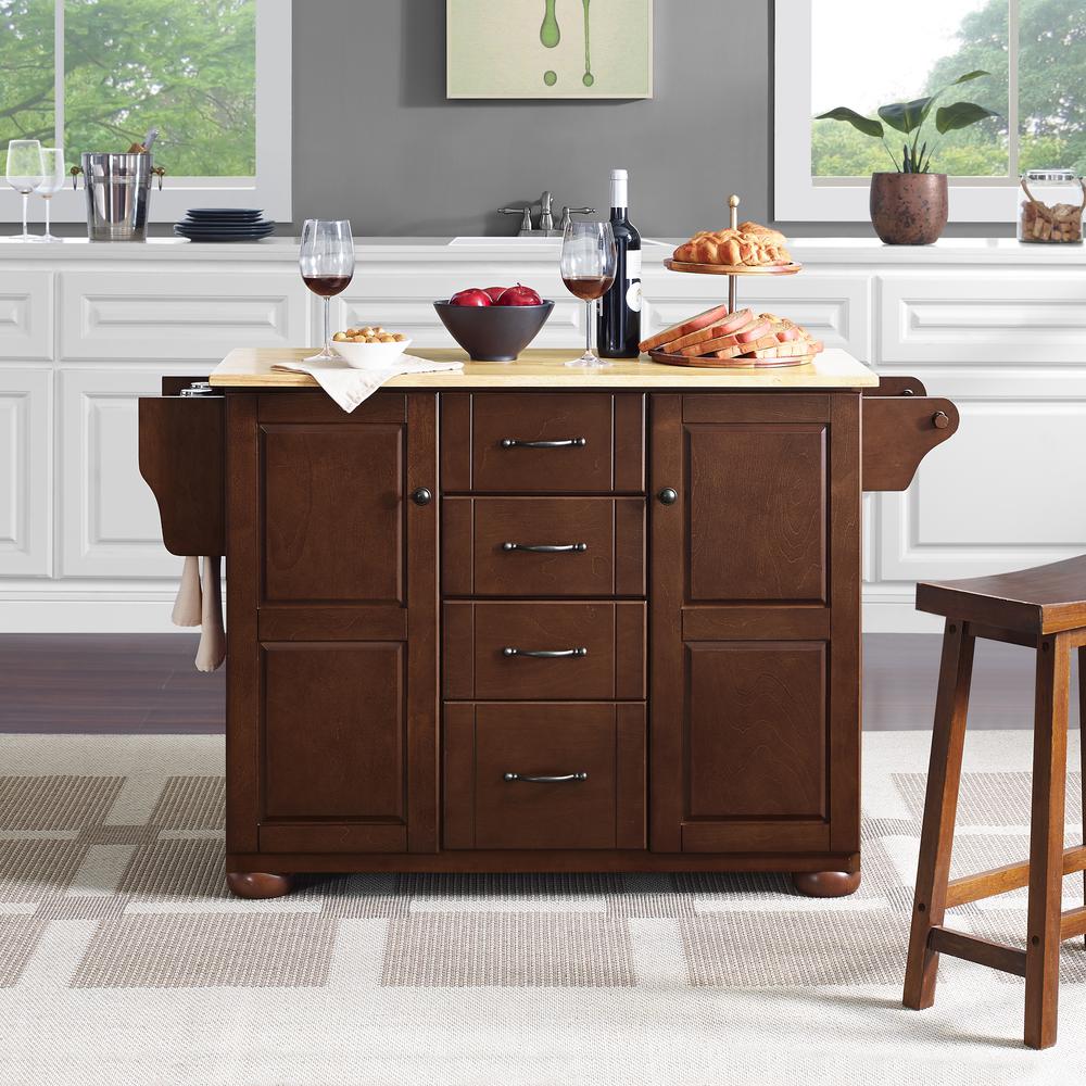 Eleanor Wood Top Kitchen Island. Picture 12