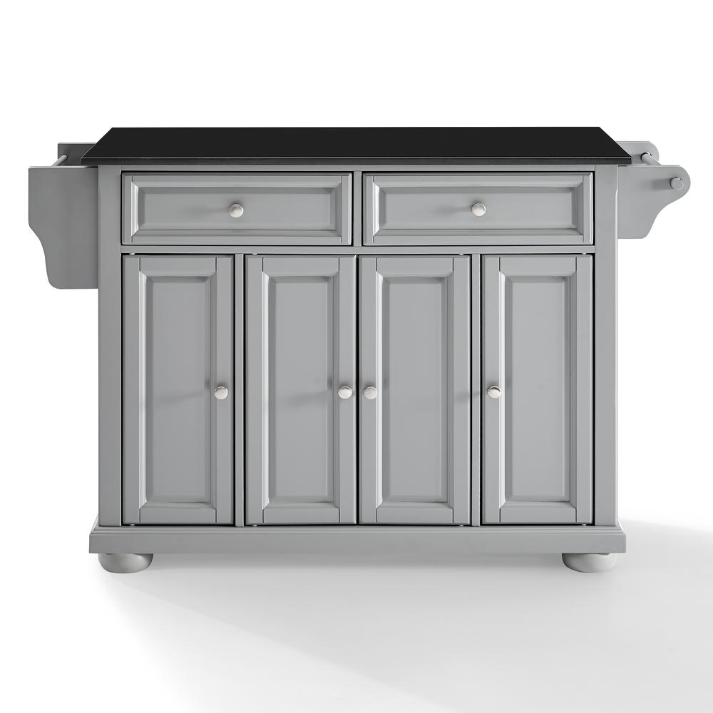 Alexandria Granite Top Full Size Kitchen Island/Cart. Picture 9