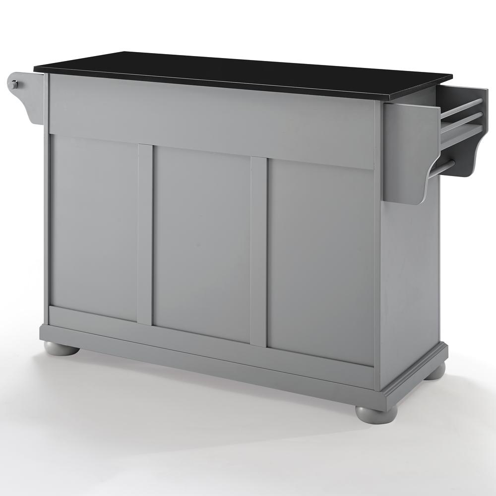 Alexandria Granite Top Full Size Kitchen Island/Cart. Picture 10