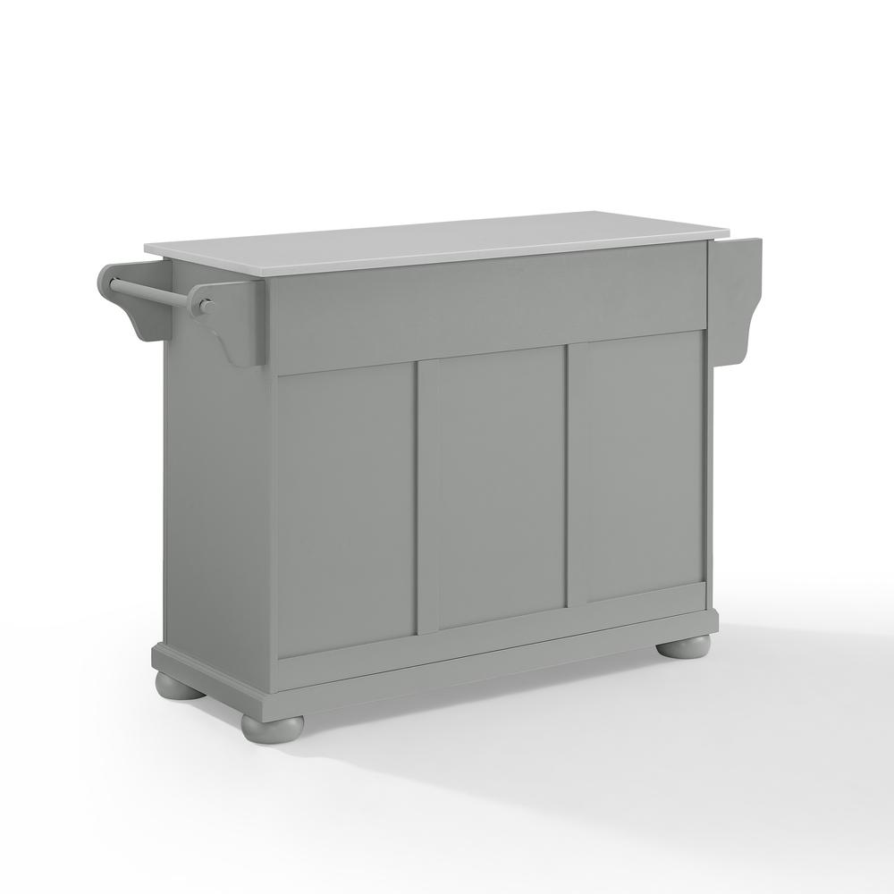 Alexandria Stone Top Full Size Kitchen Island/Cart. Picture 9