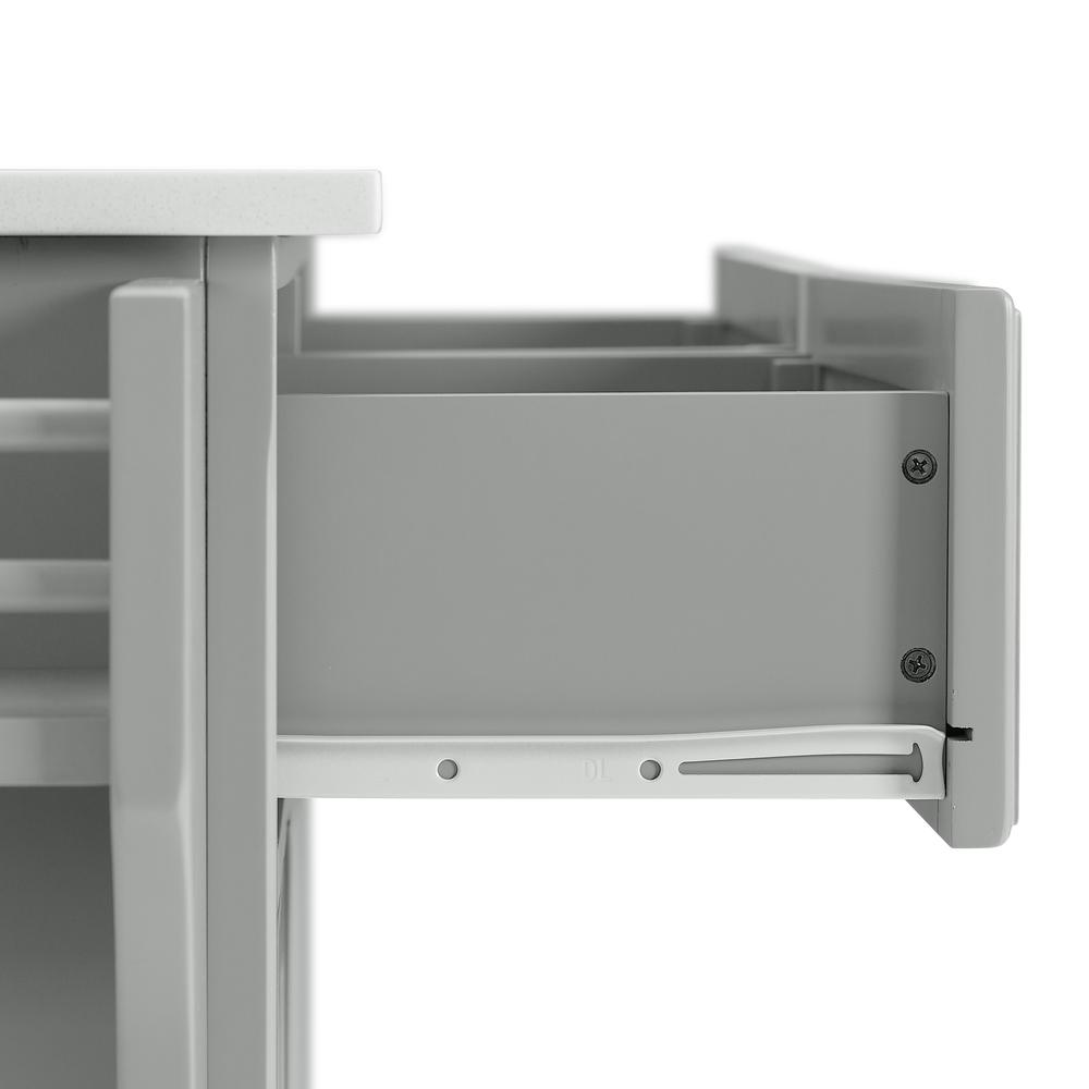 Alexandria Stone Top Full Size Kitchen Island/Cart. Picture 11