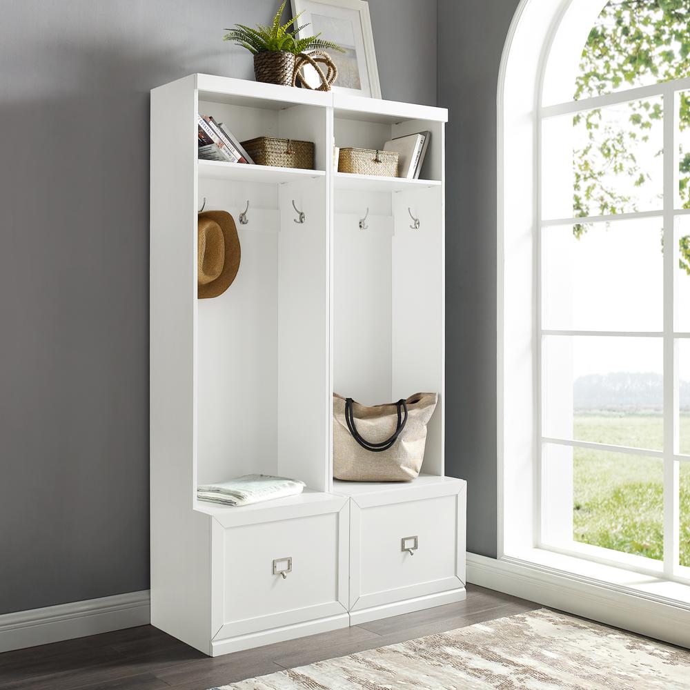 Harper 2-Piece Hall Tree Entryway Set. Picture 8