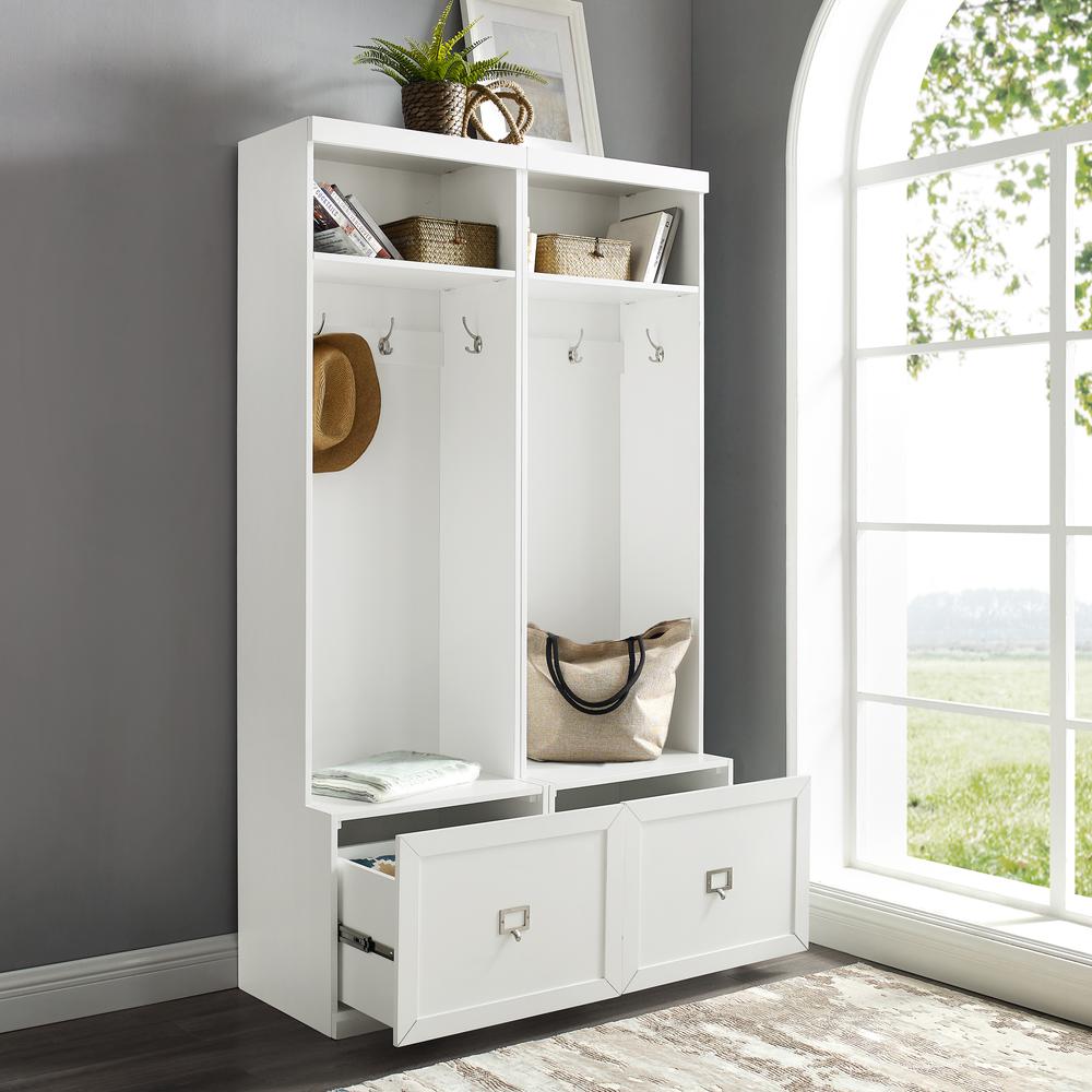Harper 2-Piece Hall Tree Entryway Set. Picture 1