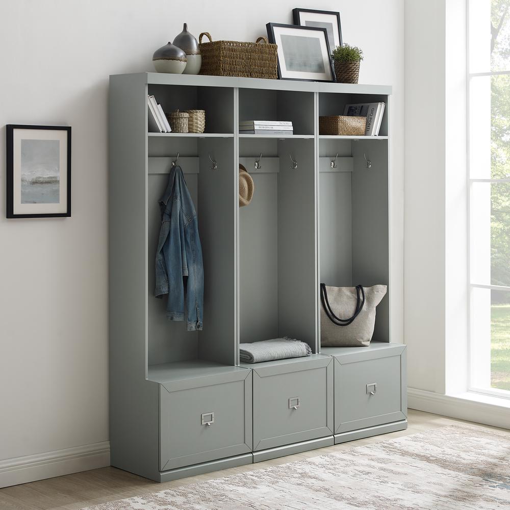 Harper 3-Piece Hall Tree Entryway Set. Picture 15