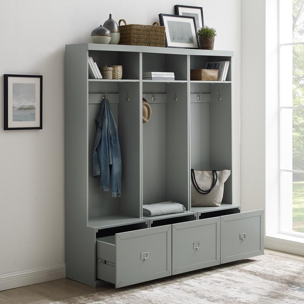 Harper 3-Piece Hall Tree Entryway Set. Picture 9