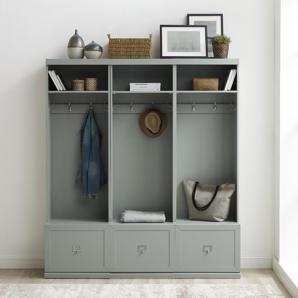 Harper 3-Piece Hall Tree Entryway Set. Picture 12
