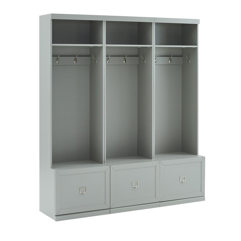 Harper 3-Piece Hall Tree Entryway Set. Picture 1