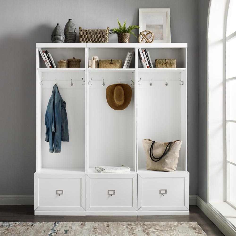 Harper 3-Piece Hall Tree Entryway Set. Picture 14