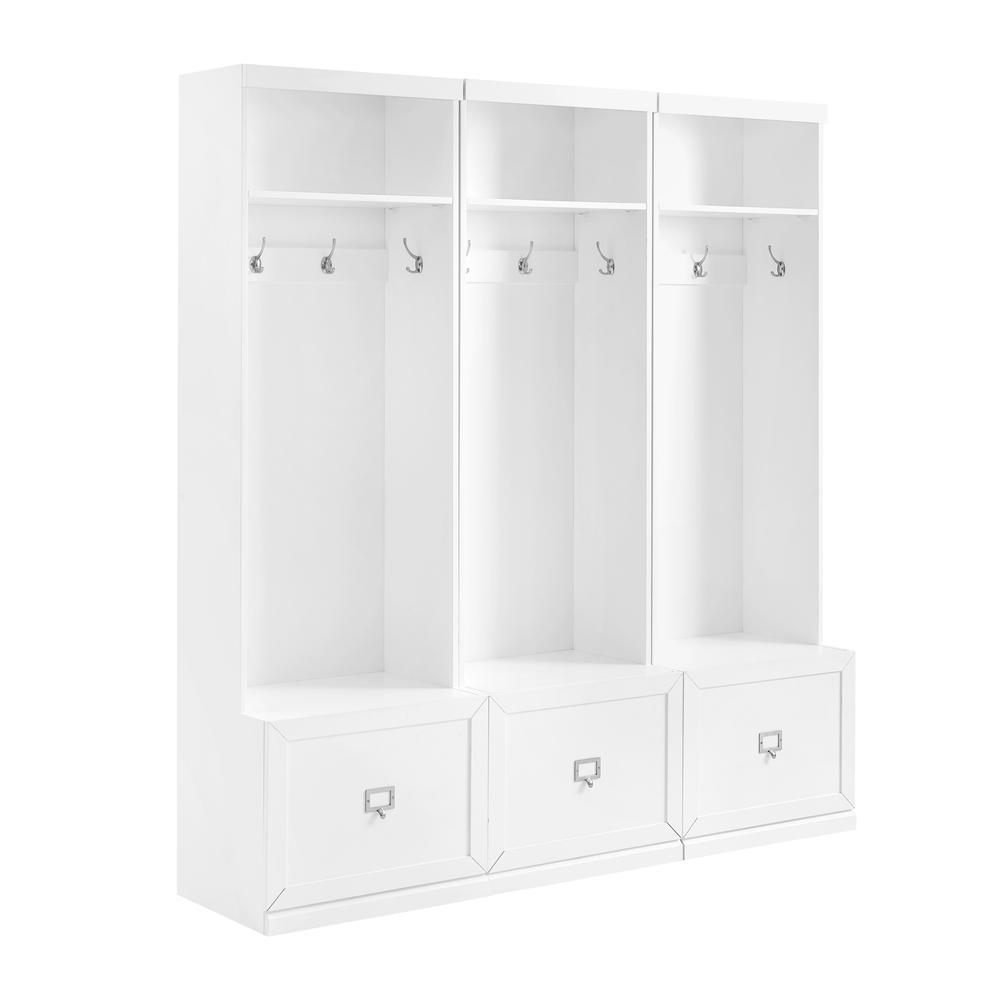 Harper 3-Piece Hall Tree Entryway Set. Picture 6