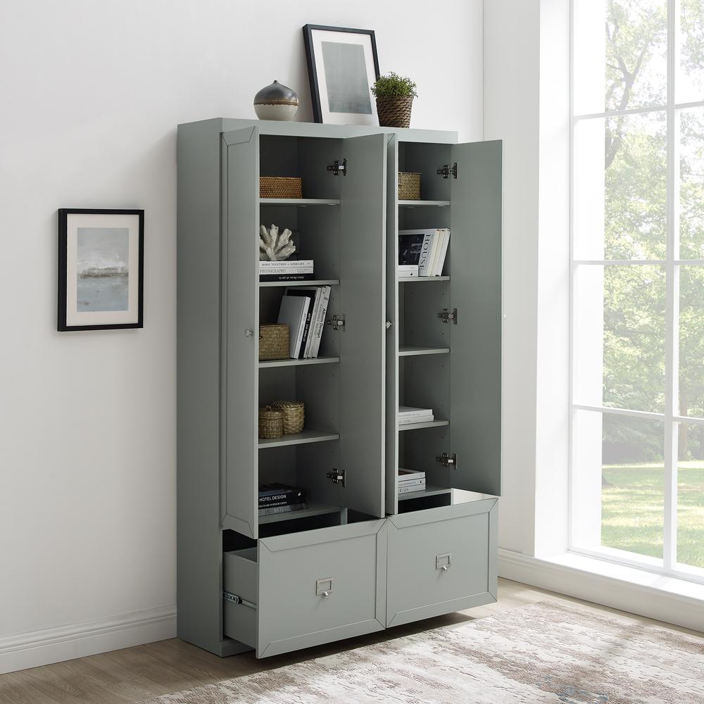 Harper 2-Piece Entryway Set - 2 Pantry Closets. Picture 16