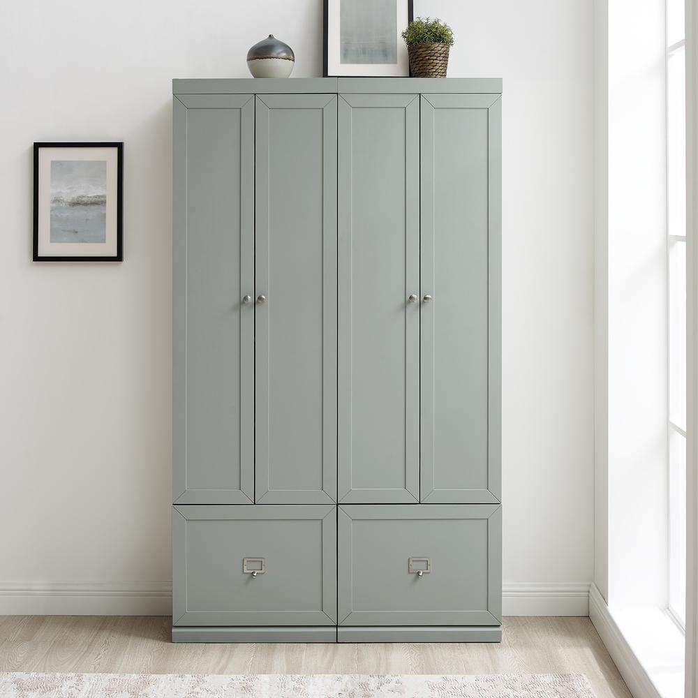 Harper 2-Piece Entryway Set - 2 Pantry Closets. Picture 5