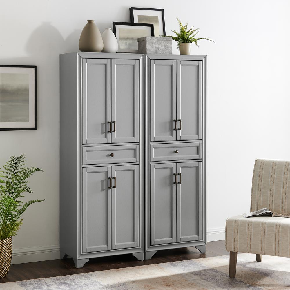 Tara 2-Piece Kitchen Storage Pantry Set. Picture 7