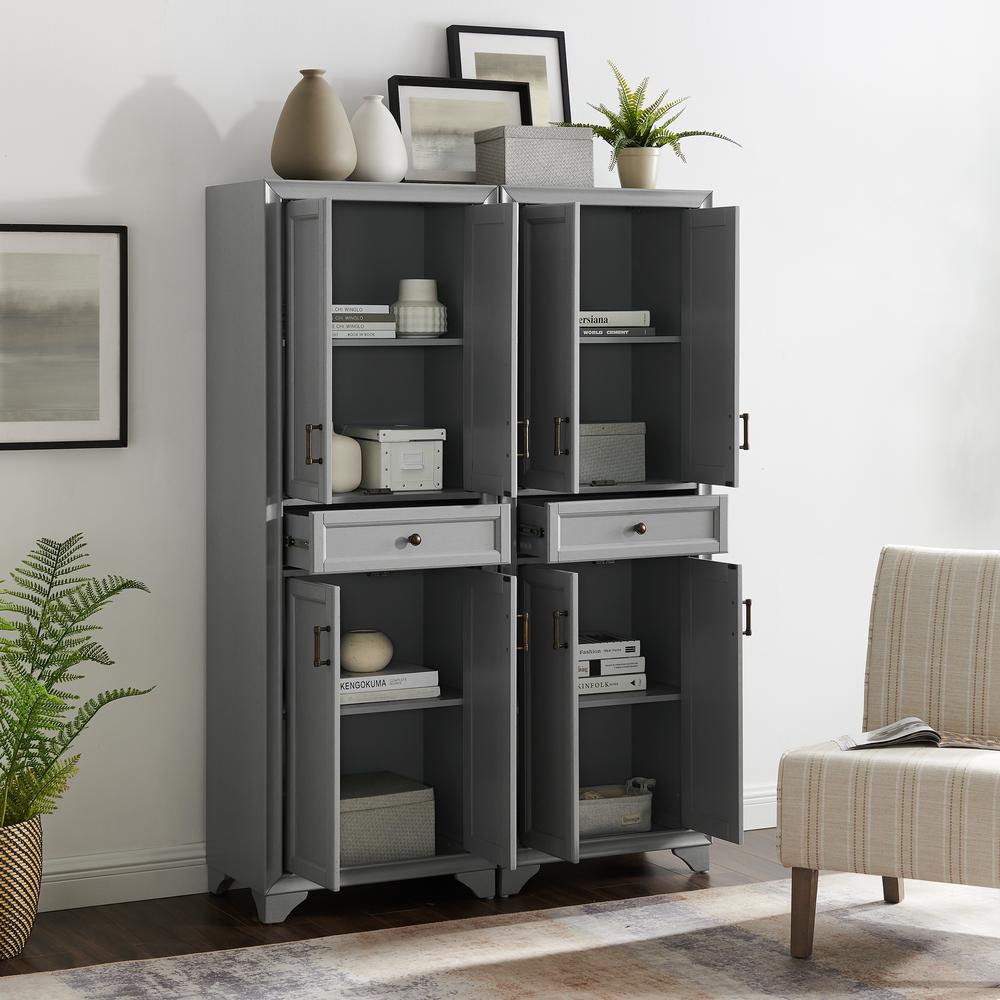 Tara 2-Piece Kitchen Storage Pantry Set. Picture 8