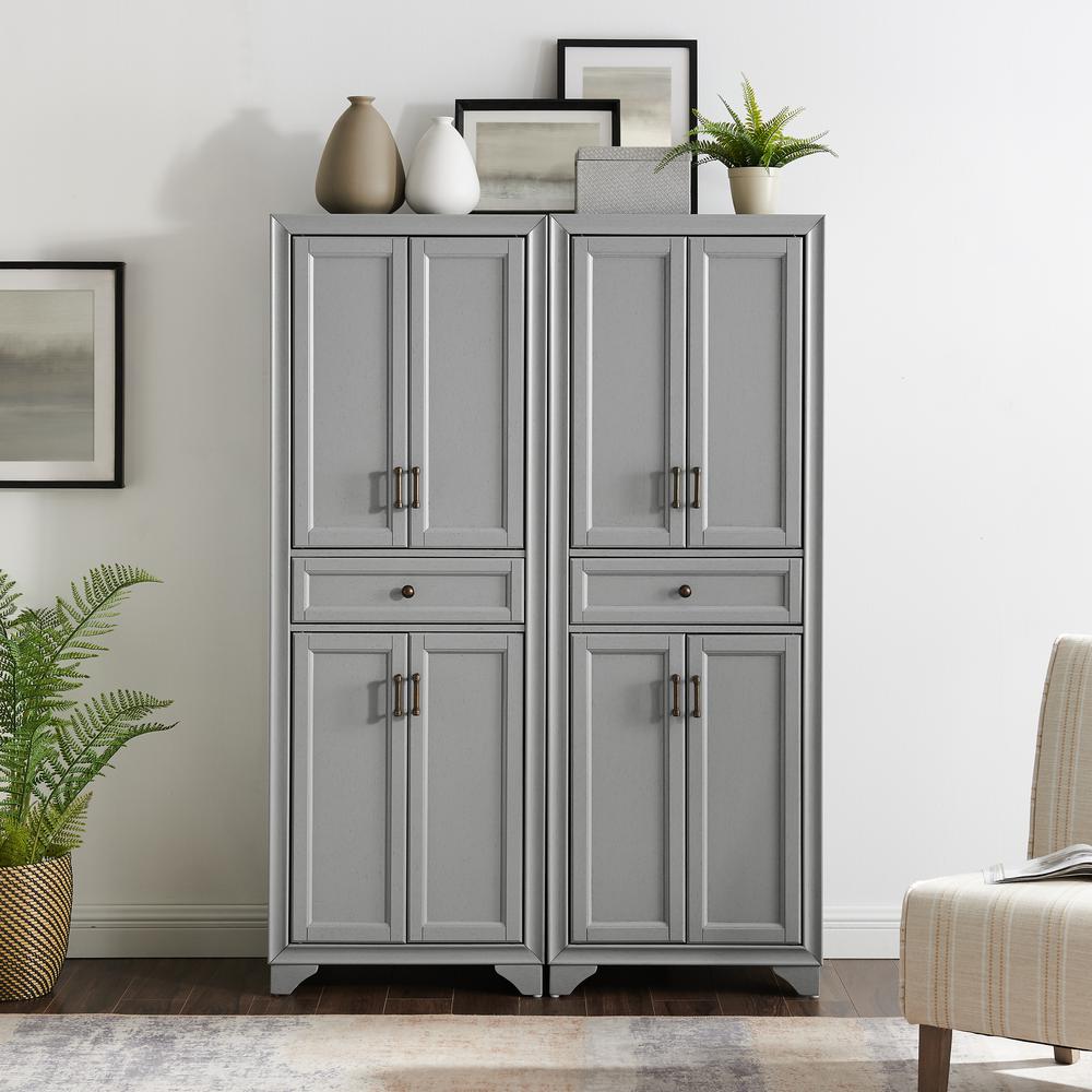 Tara 2-Piece Kitchen Storage Pantry Set. Picture 9