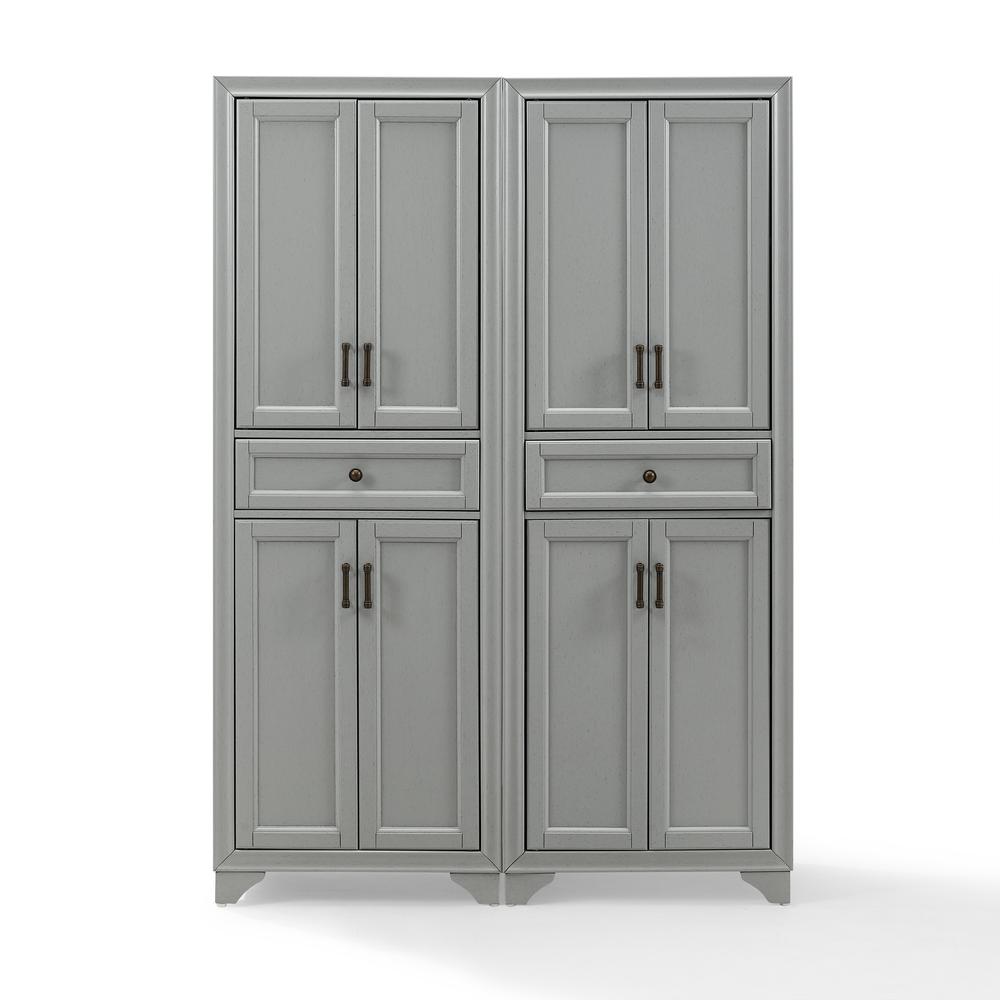 Tara 2-Piece Kitchen Storage Pantry Set. Picture 2