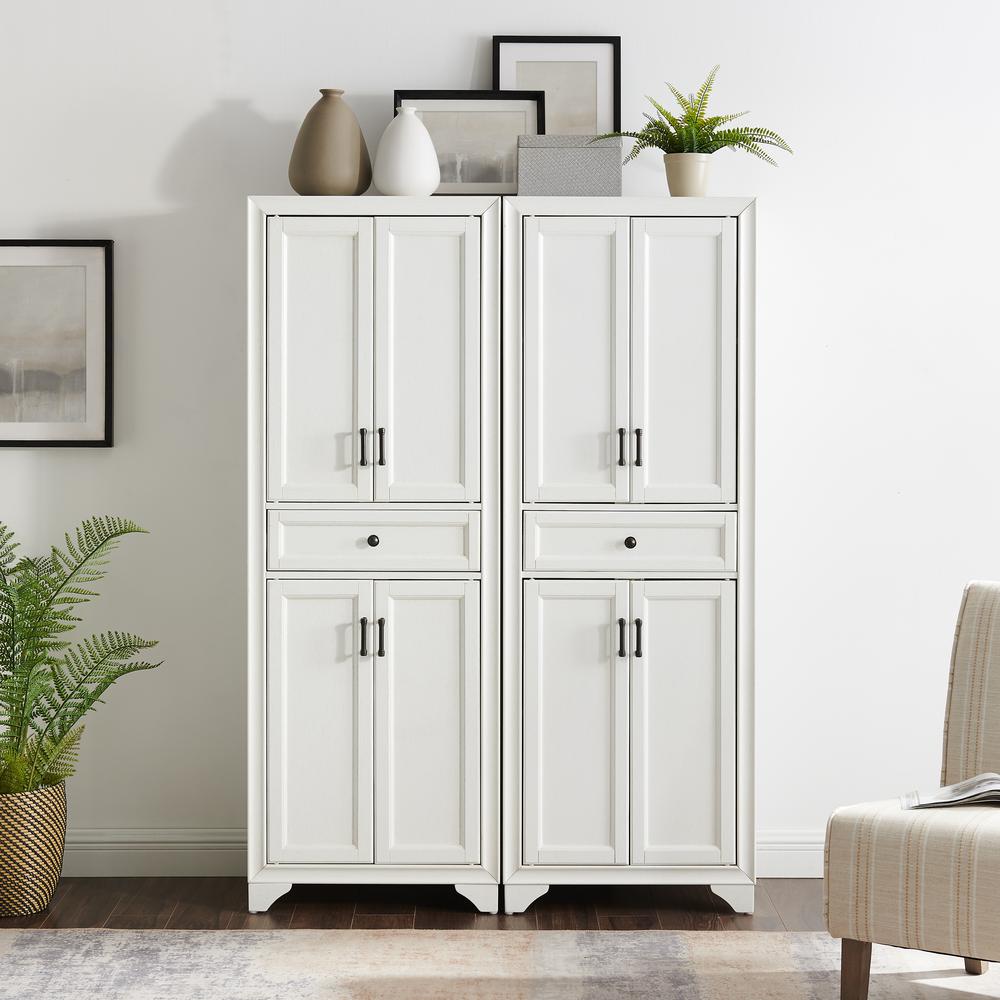 Tara 2-Piece Kitchen Storage Pantry Set - 2 Pantries. Picture 4
