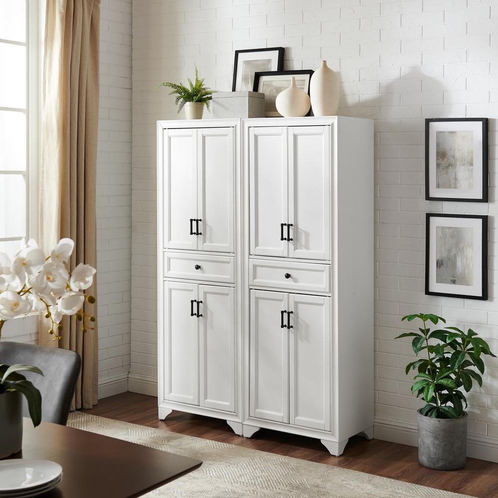 Tara 2-Piece Kitchen Storage Pantry Set - 2 Pantries. Picture 5