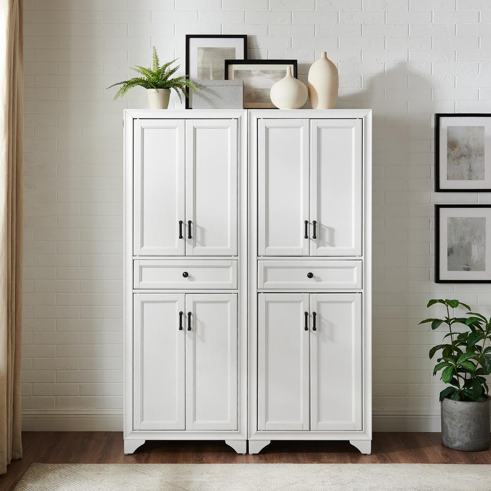 Tara 2-Piece Kitchen Storage Pantry Set - 2 Pantries. Picture 7