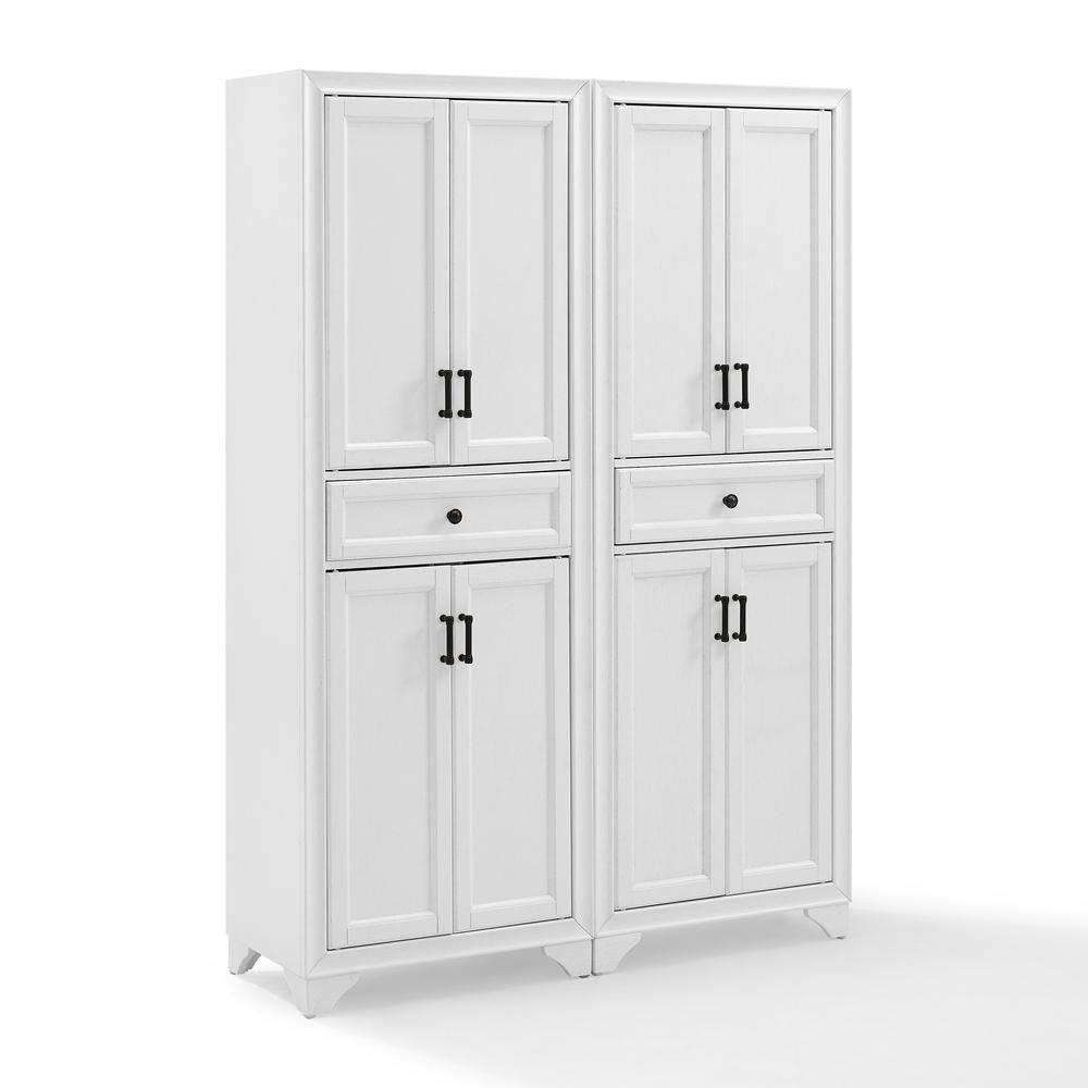 Tara 2-Piece Kitchen Storage Pantry Set - 2 Pantries. Picture 9