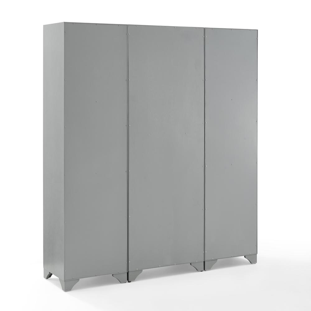 Tara 3-Piece Kitchen Storage Pantry Set - Pantry & 2 Linen Cabinets. Picture 12