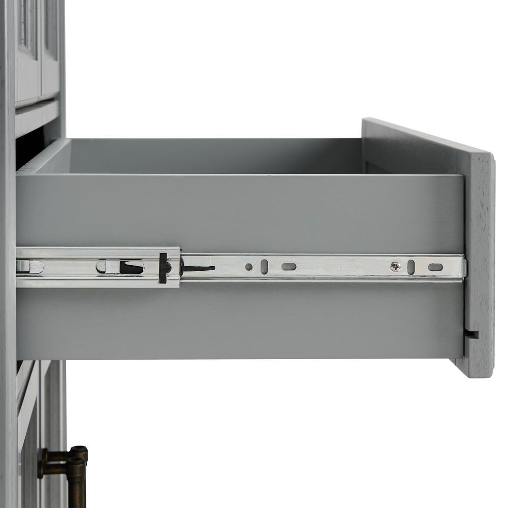 Tara 3-Piece Kitchen Storage Pantry Set - Pantry & 2 Linen Cabinets. Picture 16