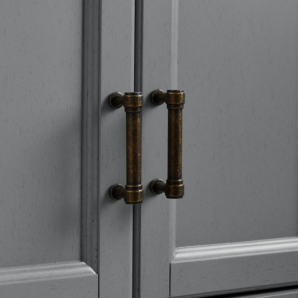 Tara 3-Piece Kitchen Storage Pantry Set - Pantry & 2 Linen Cabinets. Picture 17