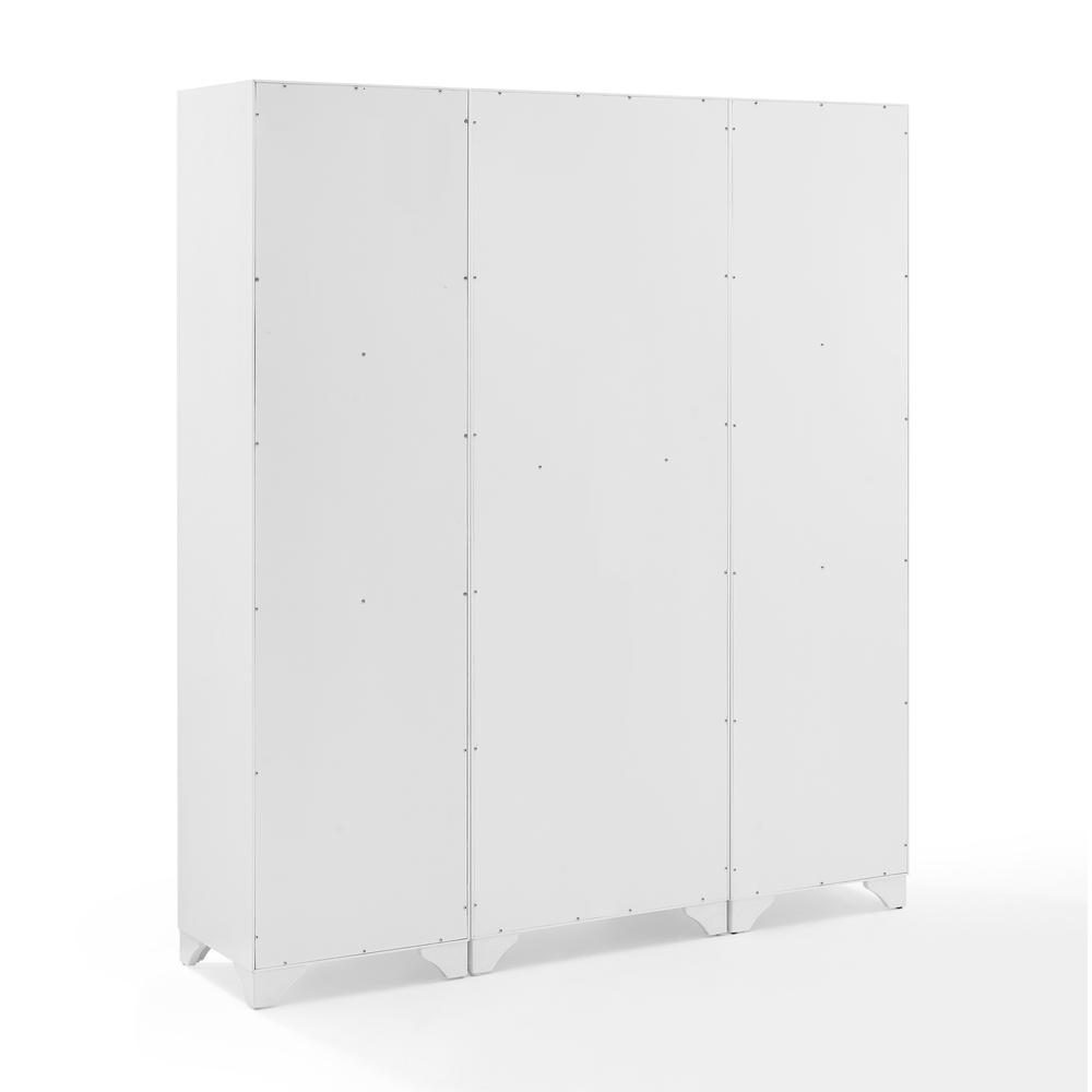 Tara 3-Piece Kitchen Storage Pantry Set - Pantry & 2 Linen Cabinets. Picture 12
