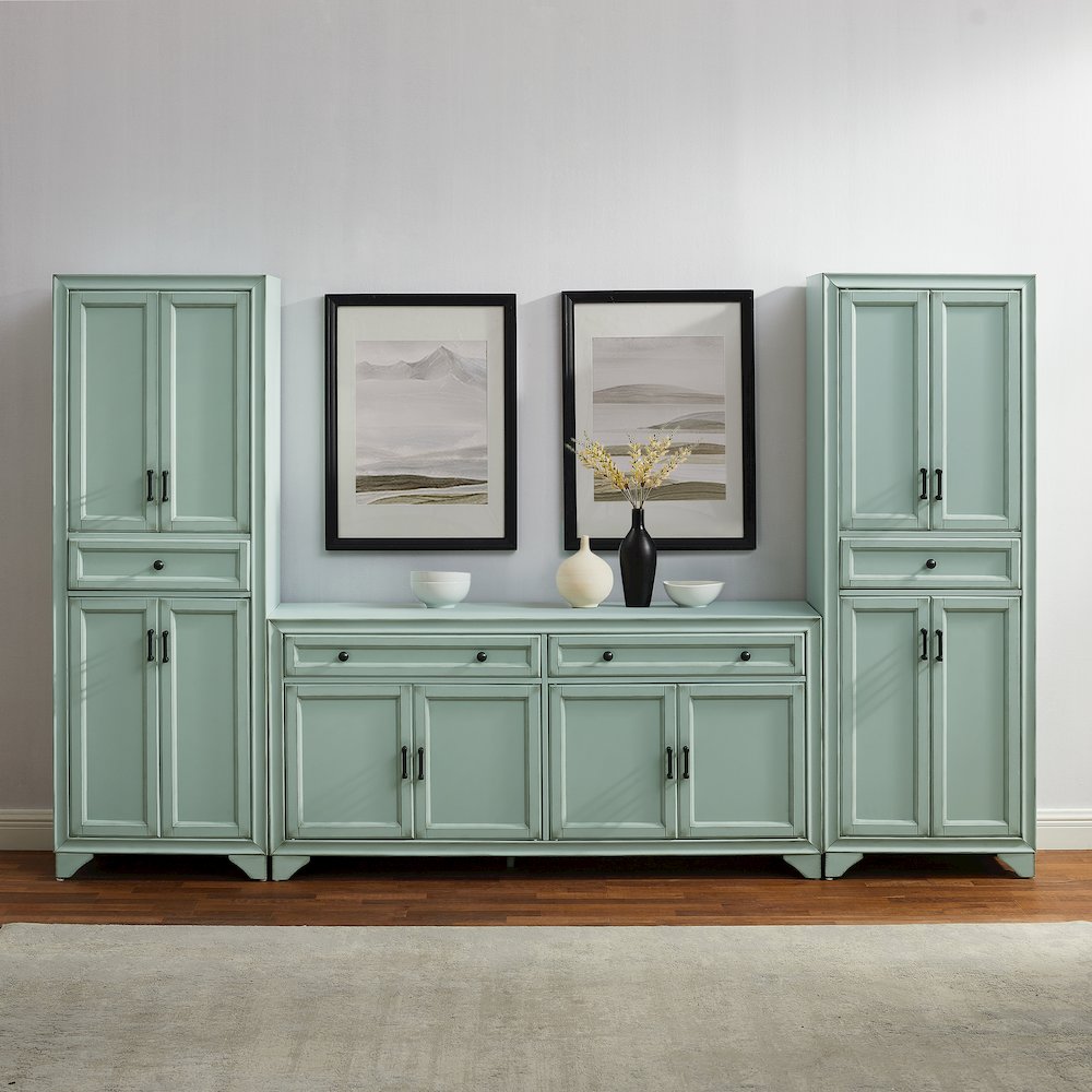 Tara 3-Piece Sideboard And Pantry Set - Sideboard & 2 Pantries. Picture 5