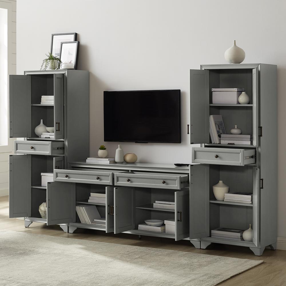 Tara 3-Piece Entertainment Center - Sideboard & 2 Pantries. Picture 5
