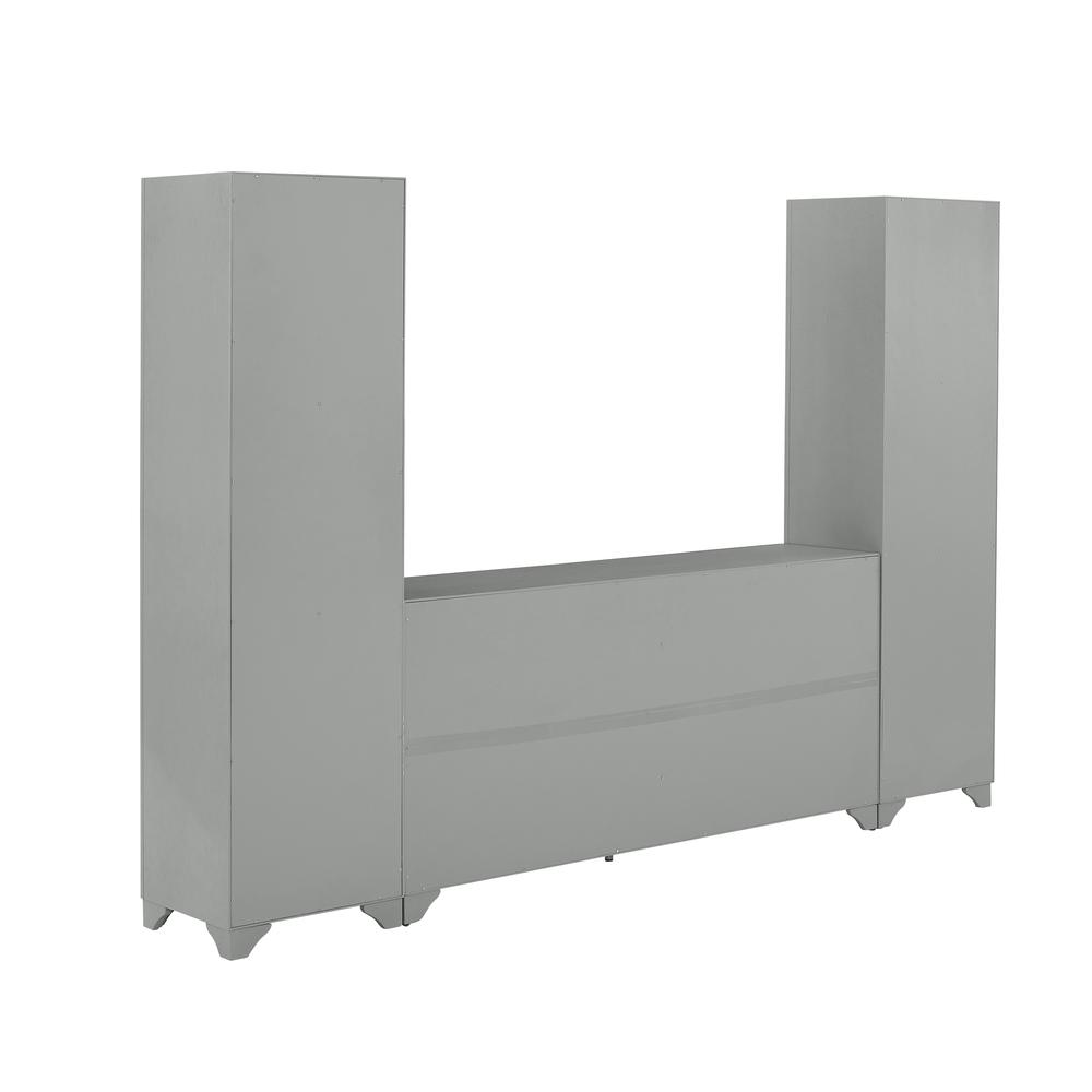Tara 3-Piece Sideboard And Bookcase Set. Picture 16