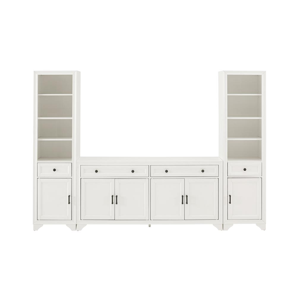 Tara 3-Piece Sideboard And Bookcase Set - Sideboard & 2 Bookcases. Picture 15