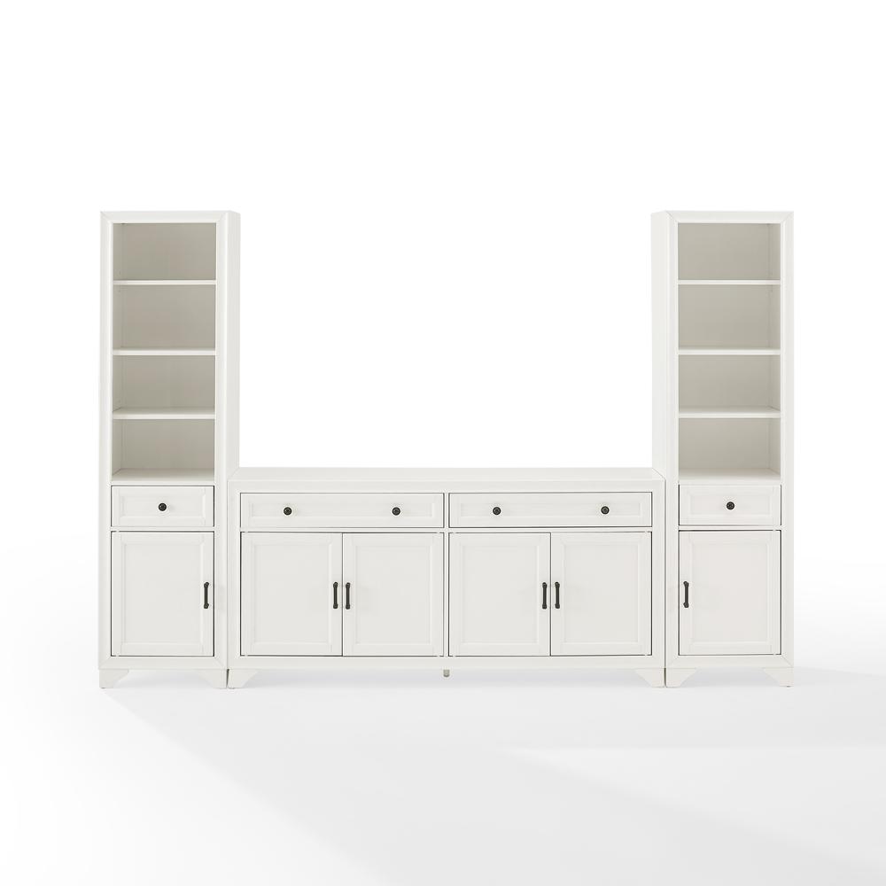 Tara 3-Piece Sideboard And Bookcase Set - Sideboard & 2 Bookcases. Picture 7