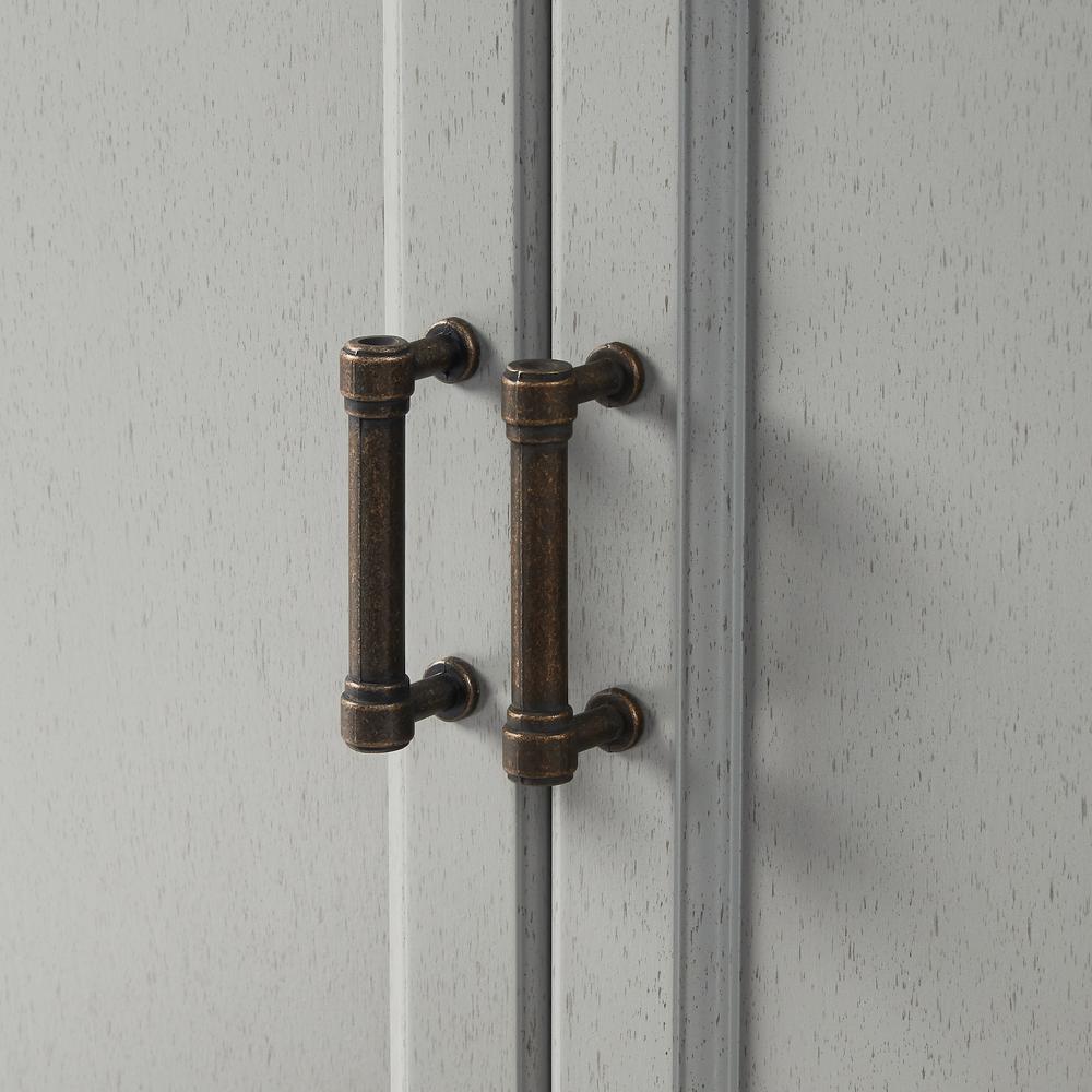 Tara 3-Piece Entertainment Center - Sideboard & 2 Bookcases. Picture 11