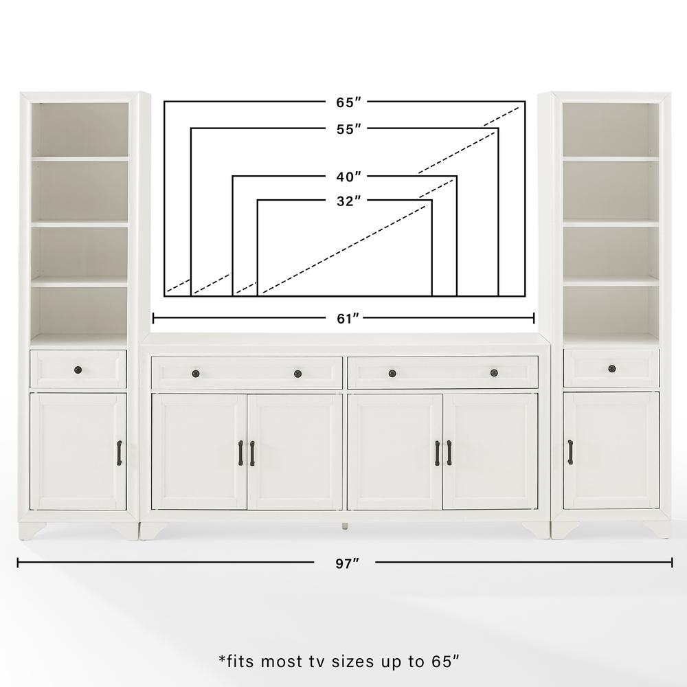 Tara 3-Piece Entertainment Center. Picture 14