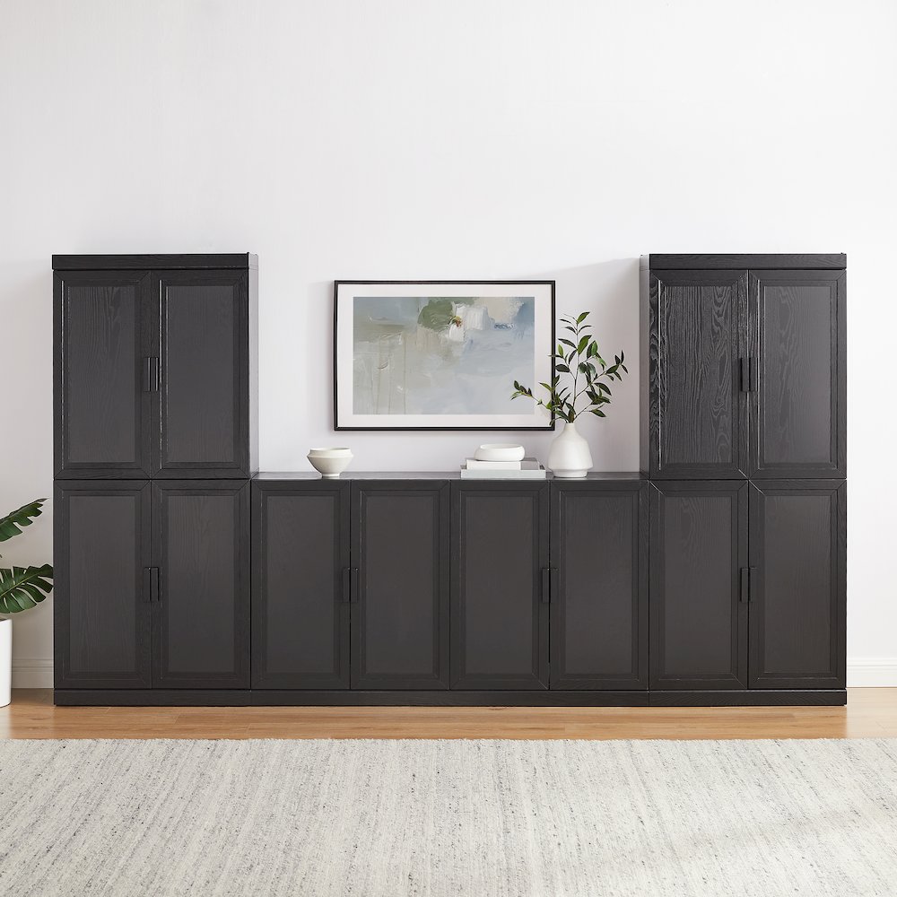 Essen 3-Piece Entertainment Center - Sideboard & 2 Pantries. Picture 7