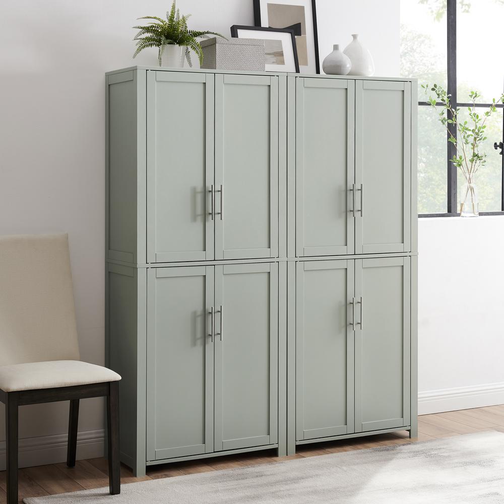 Savannah 2-Piece Kitchen Storage Pantry Set - 2 Pantries. Picture 2