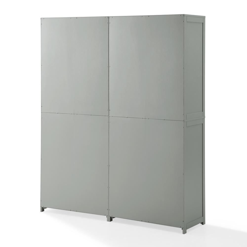 Savannah 2-Piece Kitchen Storage Pantry Set - 2 Pantries. Picture 9
