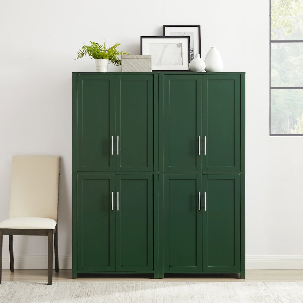 Savannah 2-Piece Kitchen Storage Pantry Set - 2 Pantries. Picture 6