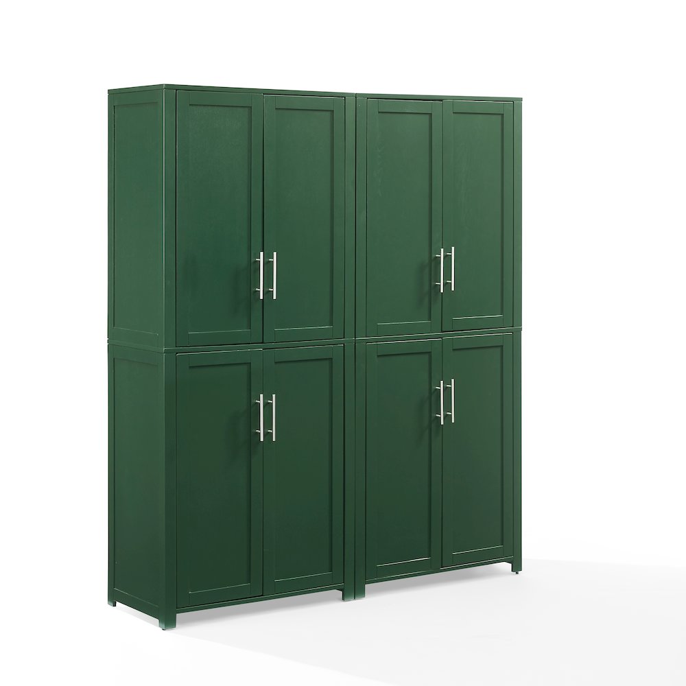 Savannah 2-Piece Kitchen Storage Pantry Set - 2 Pantries. Picture 1