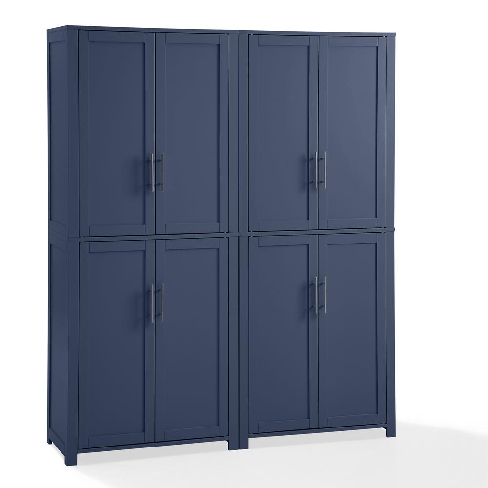 Savannah 2-Piece Kitchen Storage Pantry Set. Picture 1