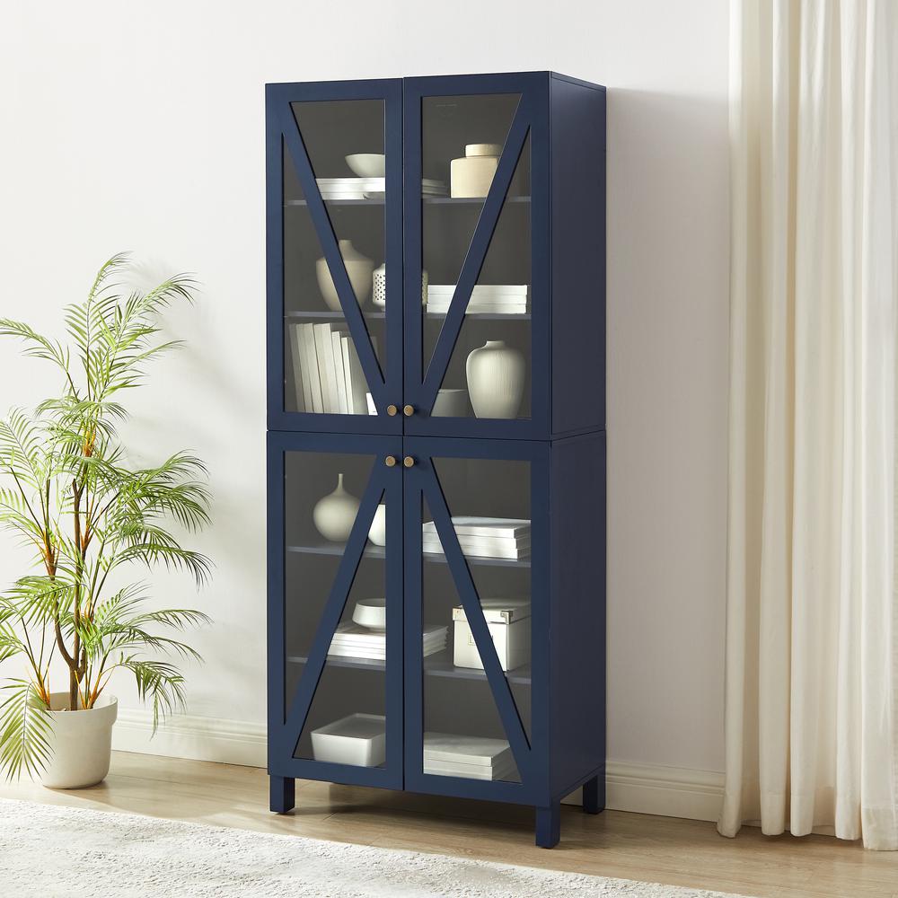 Cassai Tall Kitchen Storage Pantry - 2 Stackable Pantries. Picture 3