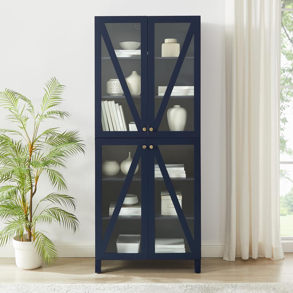 Cassai Tall Kitchen Storage Pantry - 2 Stackable Pantries. Picture 7