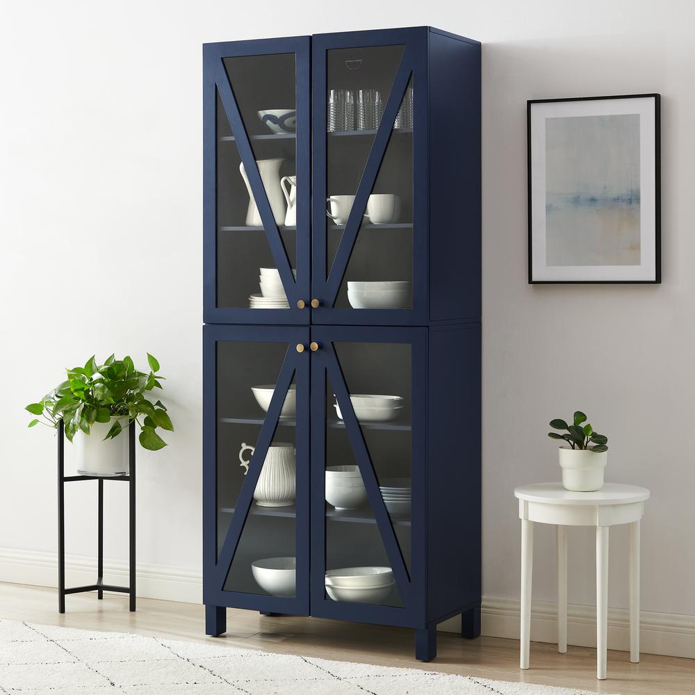 Cassai Tall Kitchen Storage Pantry - 2 Stackable Pantries. Picture 9