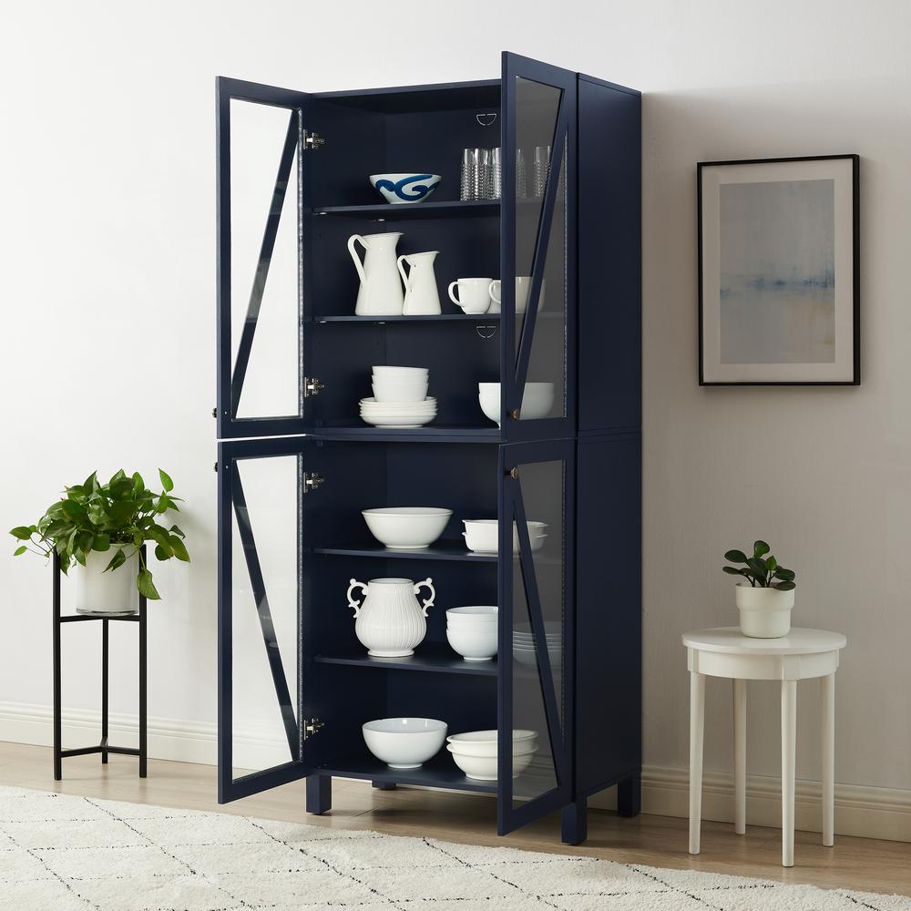 Cassai Tall Kitchen Storage Pantry - 2 Stackable Pantries. Picture 11