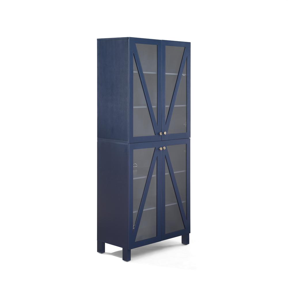 Cassai Tall Kitchen Storage Pantry - 2 Stackable Pantries. Picture 2