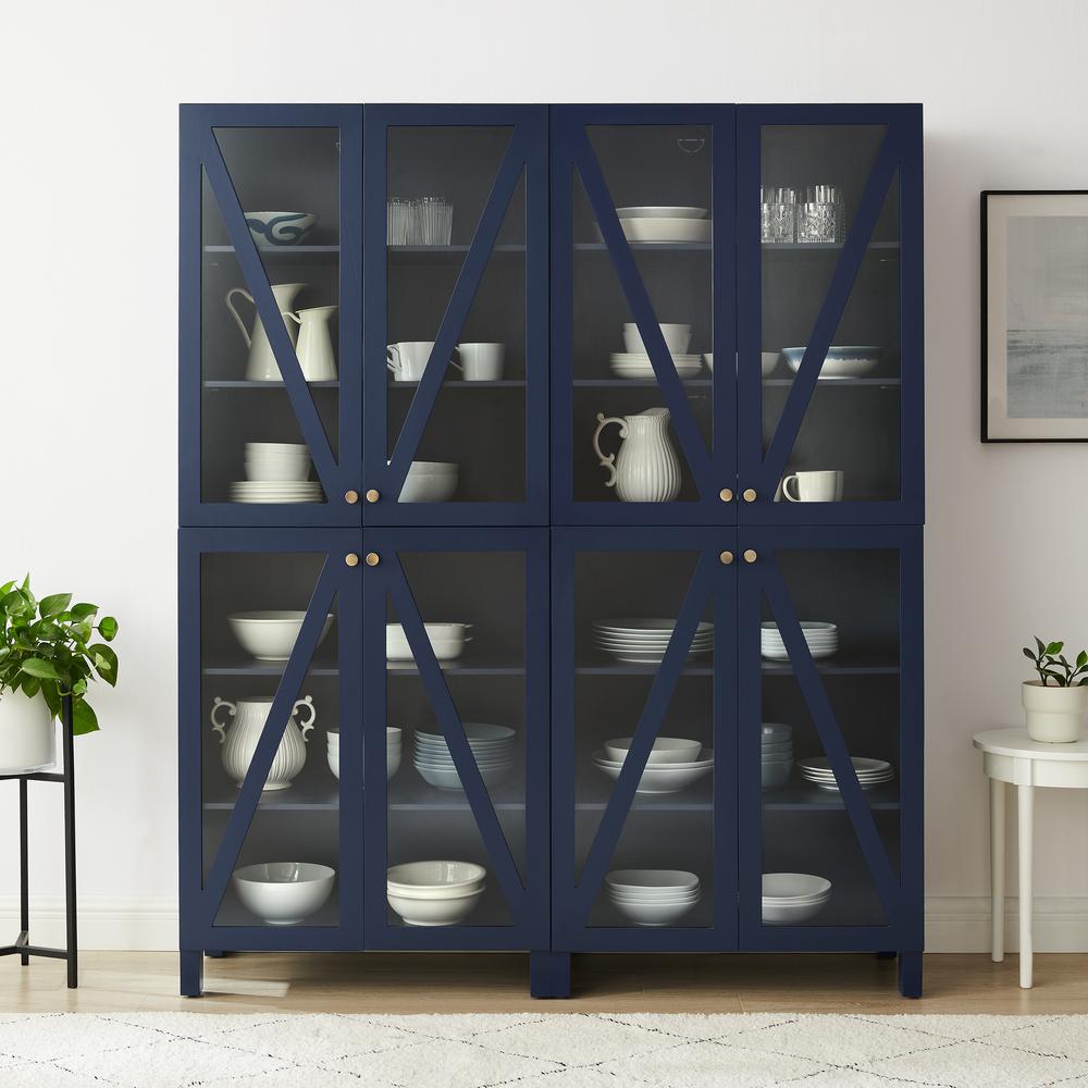 Cassai 2-Piece Kitchen Storage Pantry Set - 2 Tall Pantries. Picture 7