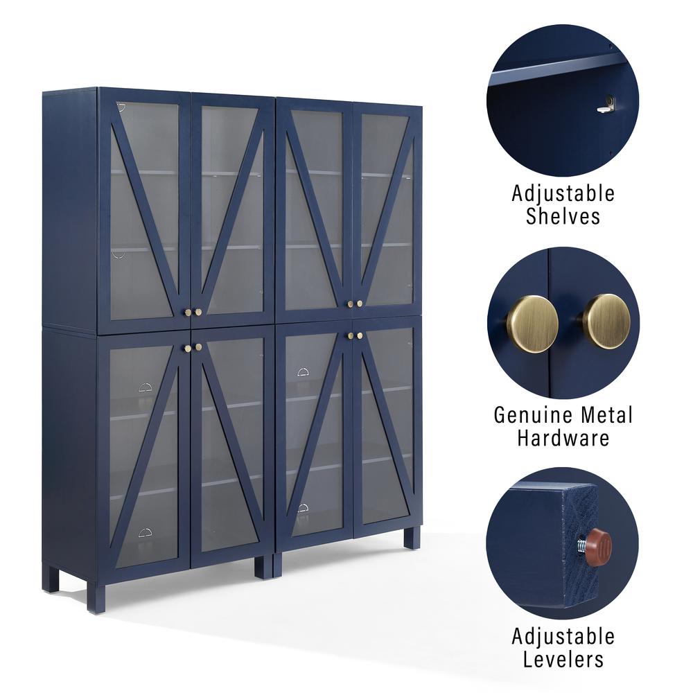 Cassai 2-Piece Kitchen Storage Pantry Set - 2 Tall Pantries. Picture 9