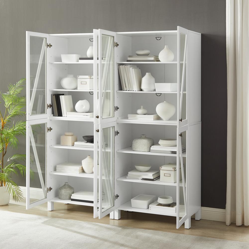 Cassai 2-Piece Kitchen Storage Pantry Set - 2 Tall Pantries. Picture 6