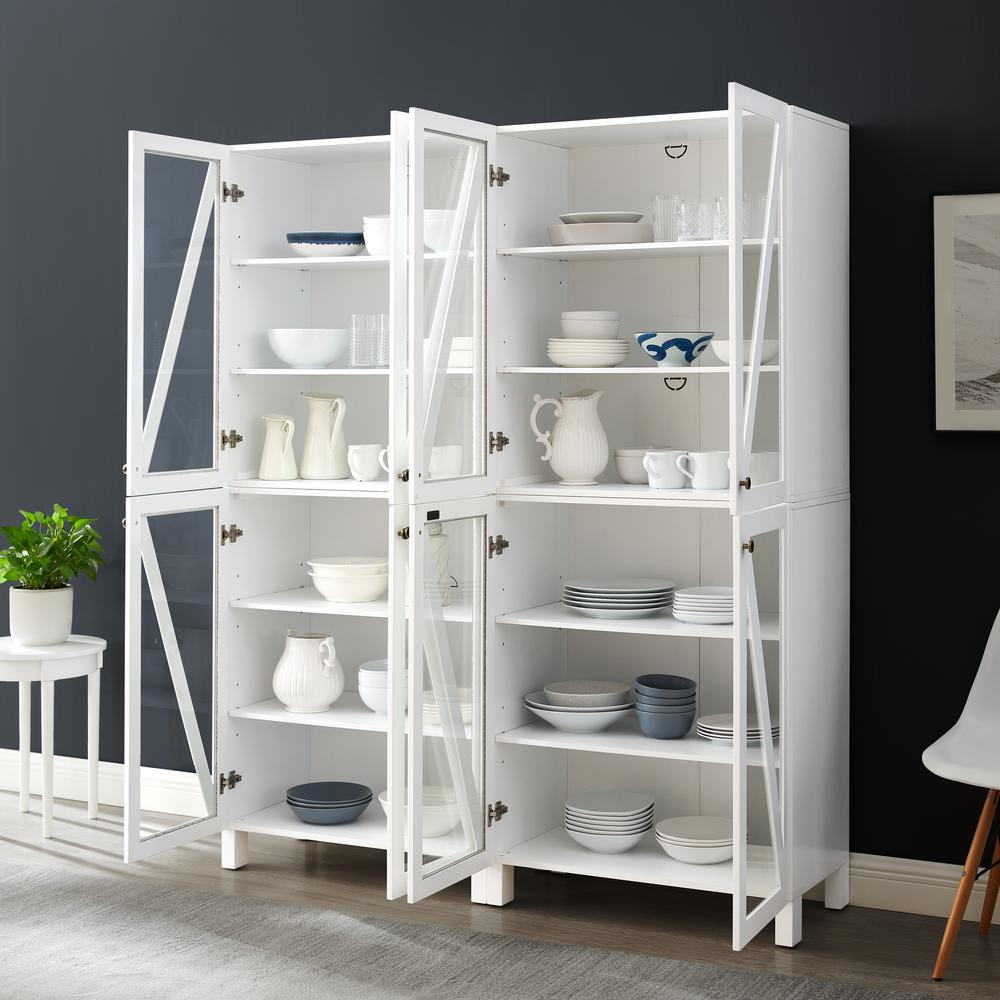 Cassai 2-Piece Kitchen Storage Pantry Set - 2 Tall Pantries. Picture 9